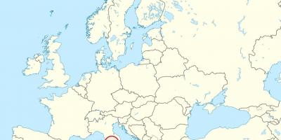 के नक्शे यूरोप वेटिकन सिटी